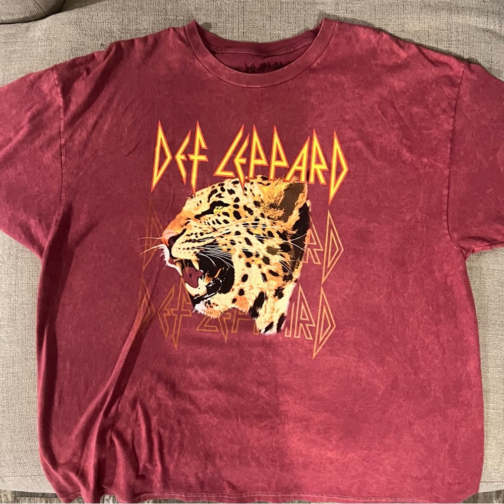 def leppard shirt for woman size 3x
